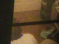 NYU plump slutty hoe taking off her panties