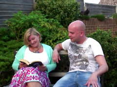 Chubby mommy with big hungry vagina gets young cock