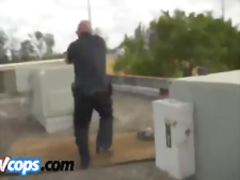 Naughty female cops are showing the public how to enjoy monster black cocks