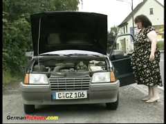 Monster boob Milf picked for orgy