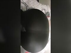 Hand-Job off on leggings