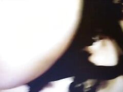 Retro BDSM Film - Big Tit Girl Play with Ropes and Dildo