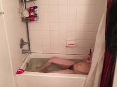 Spying Roommate Bathing