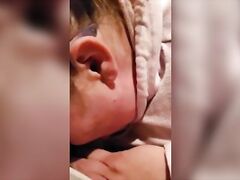 FAT Glasses gives 18 Year old Car BJ Cum Drips out my Mouth