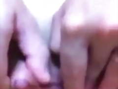 A Japanese chubby girl has big clit